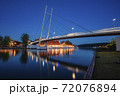 Pedestrian Bridge in Mikolajki 72076894