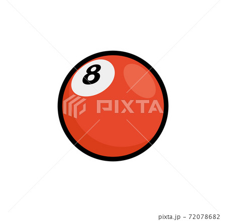 Bowl red ball vector icon. Bowling cartoon ball icon Bowl red ball vector icon. Bowling cartoon ball icon 72078682