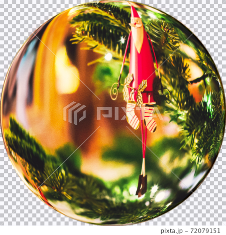 Transparent PNG photo Christmas material Web material Crystal ball sphere 72079151
