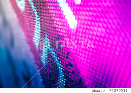 CloseUp LED blurred screen. LED soft focus background. abstract background ideal for design. 72079551