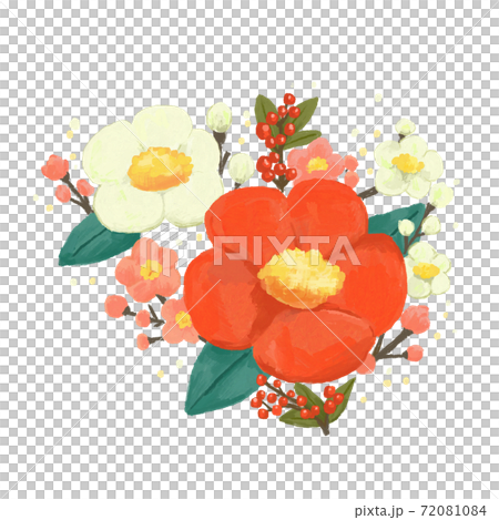 新年花（椿梅梅千里） 72081084