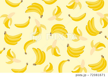 バナナ柄 イエロー バナナ柄 イエロー 72081671