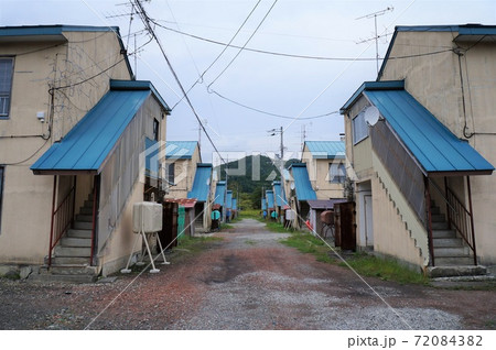 夕張市清水沢　旧炭鉱住宅群 72084382