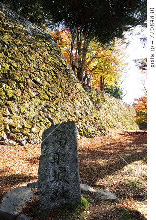 高取城跡の紅葉 高取城跡の紅葉 72084830
