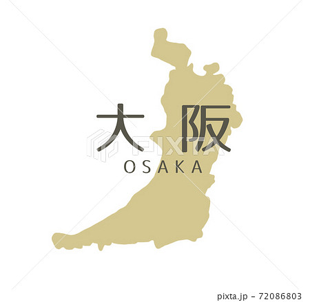 大阪　大阪地図 72086803