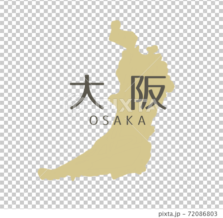 大阪　大阪地図 72086803