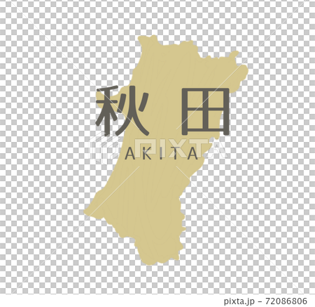 Akita Akita map 72086806