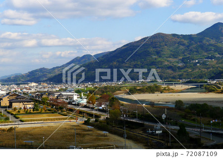 和歌山県 万葉の里 背山よりの展望 和歌山県 万葉の里 背山よりの展望 72087109