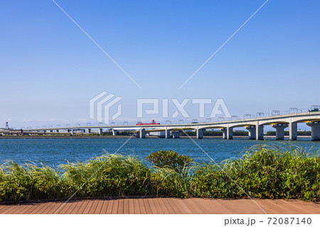 中部国際空港連絡鉄道橋　愛知県常滑市 72087140