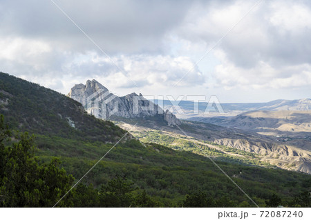 Karadag nature reserve in the Republic of Crimea, Russia. October 6, 2020 72087240
