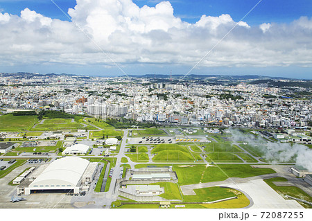 那覇市上空からの風景 72087255