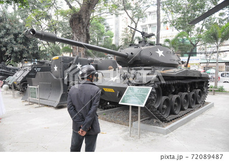ベトナム、ホーチミン、戦争証跡博物館、戦車 72089487