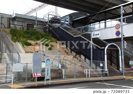 山陽新幹線　博多南駅（駅入口） 72089735