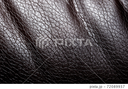 Brown leather as an abstract background. 72089937