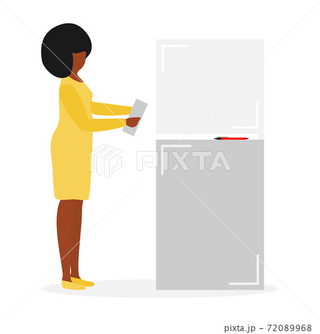 Vote Vector People Presidential Election Campaign Vote Vector People Presidential Election Campaign 72089968