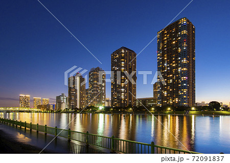 東京 佃島の高層マンション 東京 佃島の高層マンション 72091837