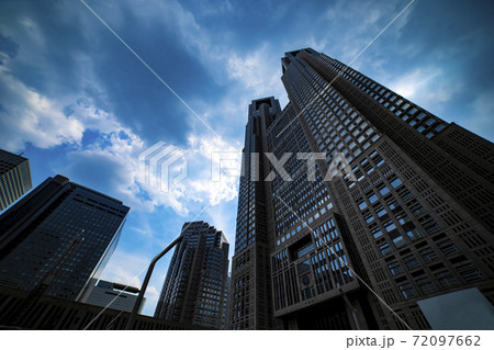 東京都庁第二本庁舎と北展望室 72097662