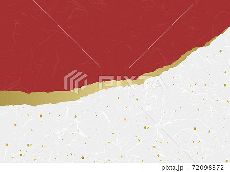 ビリビリの和紙と金粉のベクターデータ 72098372