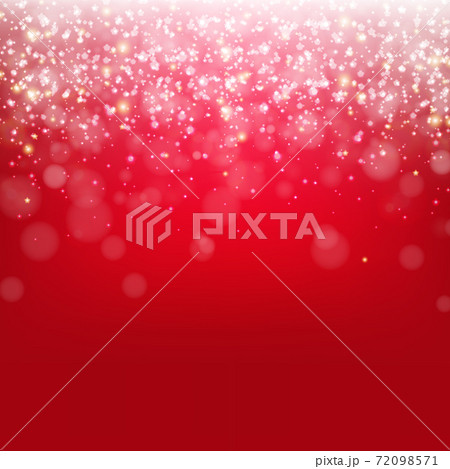 Christmas Red Background With Glitter 72098571