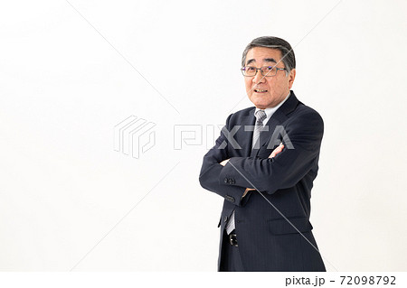 シニア男性　ポートレート 72098792