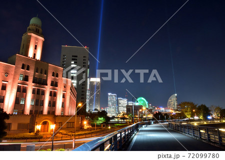 横浜みなとみらい夜景 72099780