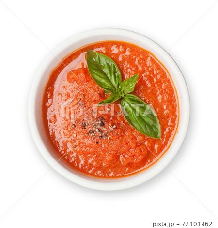 Cold gazpacho soup 72101962