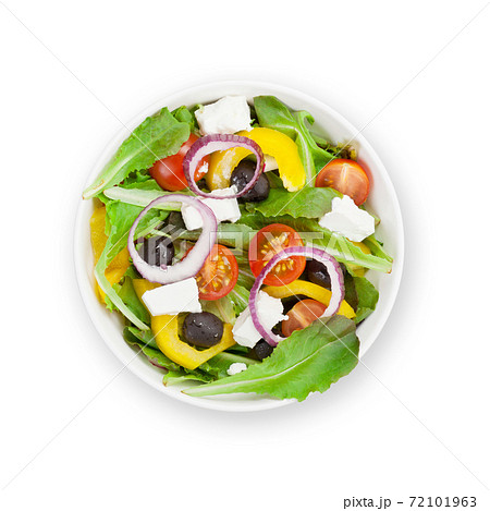 Fresh healty greek salad 72101963