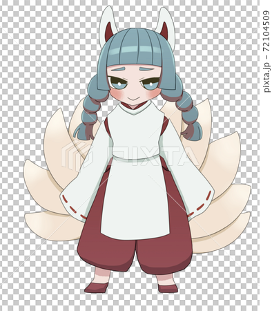 九尾の狐 少女 照れる 九尾の狐 少女 照れる 72104509