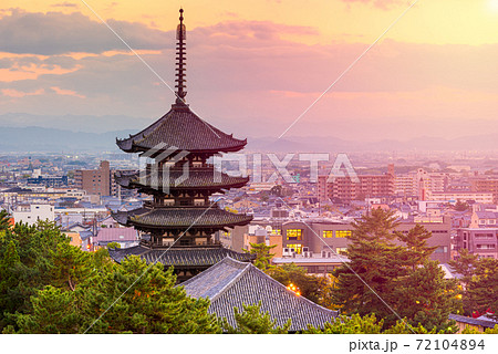 Nara, Japan at Dusk 72104894