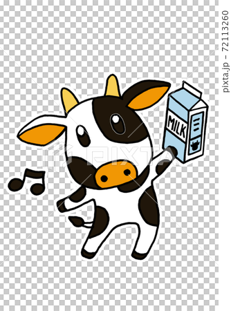 可愛的牛第5部分站在前面的牛奶 72113260