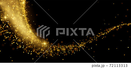 Holiday Abstract shiny color gold design element 72113313