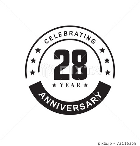 28th anniversary logo design template 28th anniversary logo design template 72116358