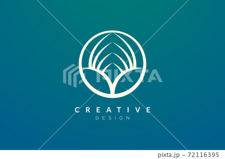 Animal horn design ideas. Modern minimalist and elegant vector illustration. Can be used for patterns, labels, brands, icons or logos 72116395