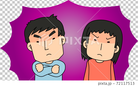 クレーマー モンスターカスタマー 消費者 訴える 怒りのイラスト素材