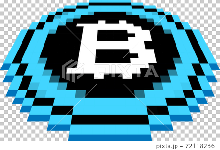 Bitcoin virtual currency One currency placed on a flat surface 72118236