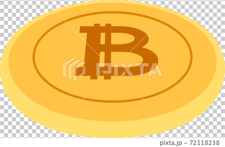 比特幣虛擬貨幣一種放置在平面上的貨幣 72118238