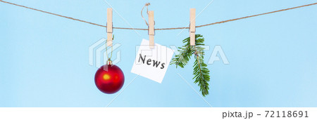 冬のニュース、クリスマスのお知らせ、冬の情報など 72118691