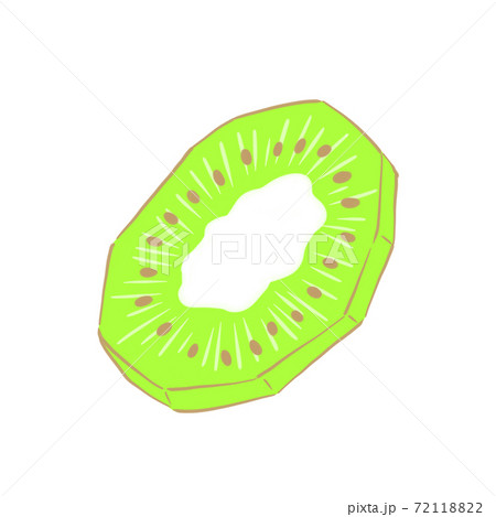 キウイフルーツ※線画内白塗り キウイフルーツ※線画内白塗り 72118822