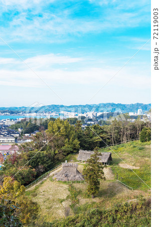 古代出雲 環壕のある弥生時代の遺跡 松江市田和山 古代出雲 環壕のある弥生時代の遺跡 松江市田和山 72119003
