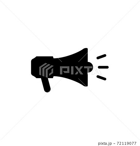Megaphone loud speaker icon vector illustration 72119077