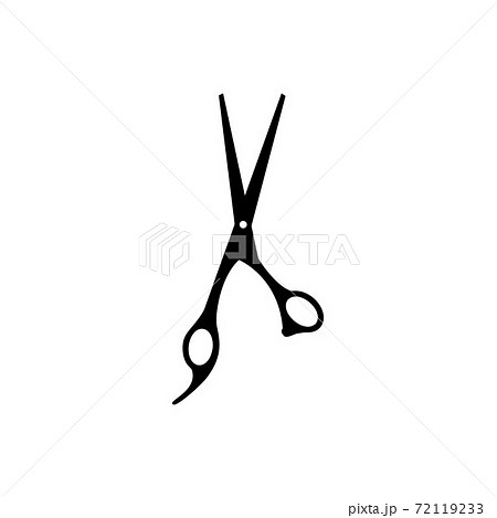 Scissor icon flat vector illustration 72119233