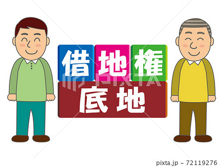 借地権と底地 72119276