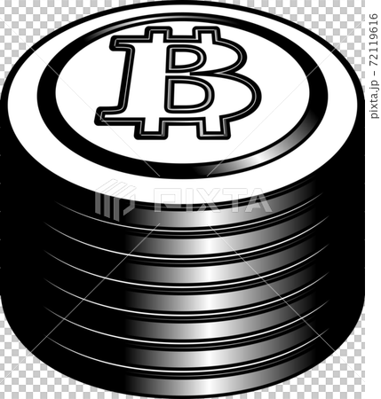 Moderately piled up Bitcoin cryptocurrency asset management Moderately piled up Bitcoin cryptocurrency asset management 72119616