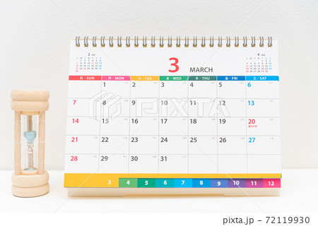 卓上カレンダーと砂時計 卓上カレンダーと砂時計 72119930