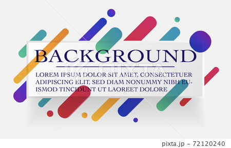 Abstract geometric background of multiple sizes with colorful shades and shadows.  72120240
