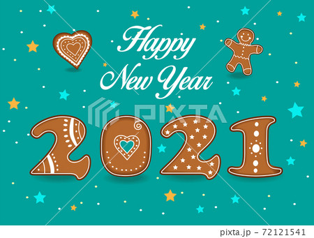 Gingerbread New Year 2021 Gingerbread New Year 2021 72121541