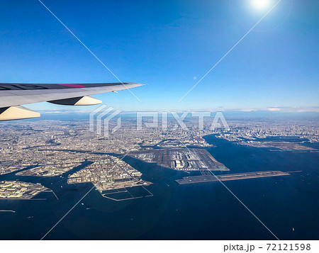 羽田上空 羽田上空 72121598