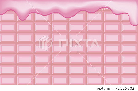 バレンタイン とける板チョコ ルビーチョコレート コピースペース 背景 イラスト素材のイラスト素材 バレンタイン とける板チョコ ルビーチョコレート コピースペース 背景 イラスト素材のイラスト素材