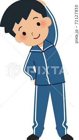 体操をしているイラストのイラスト素材