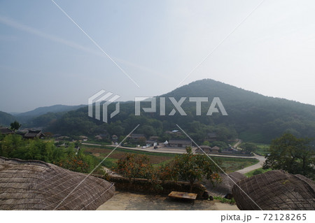 韓国 慶州 世界遺産 良洞民俗村 韓国 慶州 世界遺産 良洞民俗村 72128265